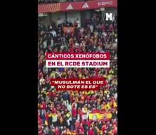 İspanya-Mısır ma&ccedil;ında ırk&ccedil;ı tezah&uuml;rat: Zıplamayan M&uuml;sl&uuml;mandır