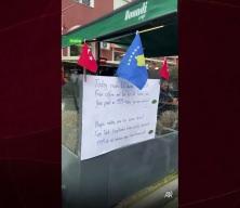  Kosovalı işletmeciden T&uuml;rk taraftarlara vefa: 1999'da siz &ouml;dediniz