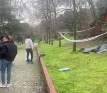 Ma&ccedil;ka Parkı'nda erkek cesedi bulundu
