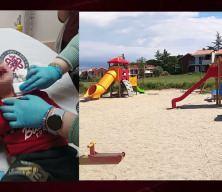 Madde bağımlısı şahıs parkta oynayan &ccedil;ocuğun boğazını kesti