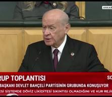 MHP lideri Devlet Bah&ccedil;eli "İsrail d&uuml;nya i&ccedil;in b&uuml;y&uuml;k tehdittir" dedi