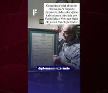 Osmanlı d&ouml;nemine ait bir ilkokul diploması d&ouml;nemin eğitim sisteminin kalitesi g&ouml;zler &ouml;n&uuml;ne serdi