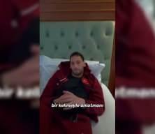 Oyuncularımız ma&ccedil; &ouml;ncesi ne hissediyordu? Merih Demiral'dan, Kosova ma&ccedil;ı vlogu