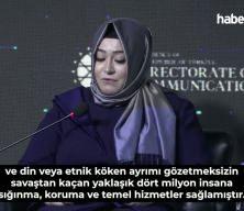 Sena Nur &Ccedil;elik Kanat: 'Cumhurbaşkanı Erdoğan pop&uuml;lizmi değil insanlığı tercih etmiştir'