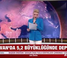 Son dakika: Van'da 5.2 b&uuml;y&uuml;kl&uuml;ğ&uuml;nde deprem!