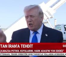 Trump: H&uuml;rm&uuml;z a&ccedil;ılmazsa iran'ı vururuz