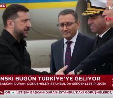 Ukrayna Devlet Başkanı Vladimir Zelenskiy, İstanbul'da