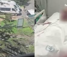 İsrail Konsolosluğu &ouml;n&uuml;nde arabanın altına eğilip ter&ouml;risti vuran polisten mesaj var