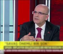 Bakan Mehmet Şimşek "Enflasyonda bir miktar bozulma var" dedi