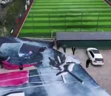 Beşiktaşlı taraftarlardan dikkat &ccedil;eken protesto hazırlığı