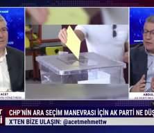 CHP'nin g&uuml;ndem değiştirme &ccedil;abalarını AK Partili isim canlı yayında a&ccedil;ıkladı