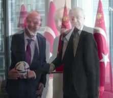 Cumhurbaşkanı Erdoğan, FIFA Başkanı Infantino'yu kabul etti