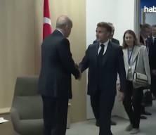 Cumhurbaşkanı Erdoğan ile Macron ile telefonda g&ouml;r&uuml;şt&uuml;
