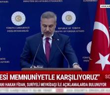 Dışişleri Bakanı Hakan "D&uuml;nya İsrail'in sabotajlarına ses &ccedil;ıkarmalı" dedi.
