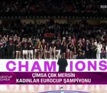 EuroCup'ta şampiyon &Ccedil;imsa &Ccedil;BK Mersin