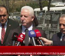 İsrail konsolosluğu &ouml;n&uuml;nde &ccedil;atışma sonrası İstanbul Valisi Davut G&uuml;l ilk a&ccedil;ıklamalarda bulundu