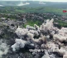 İsrail ordusu, L&uuml;bnan'da Hizbullah'a ait bina ve altyapıları imha ettiğini a&ccedil;ıkladı