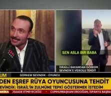 İsrail'in tehdit ettiği T&uuml;rk oyuncudan cevap geldi: Tepkimin arkasındayım