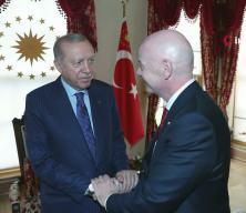 İşte Erdoğan-Infantino g&ouml;r&uuml;şmesinde masaya yatırılan konu
