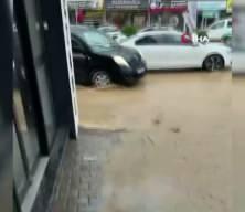 İzmir sağanak yağış sonrası yine suya g&ouml;m&uuml;ld&uuml;