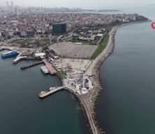 Kadık&ouml;y sahile inşa edilecek caminin fotoğrafları ortaya &ccedil;ıktı