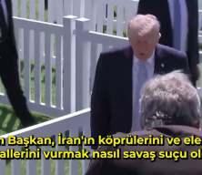 Trump skandal s&ouml;zlerle savaş su&ccedil;unu meşrulaştırdı: Onlar insan değil, hayvan