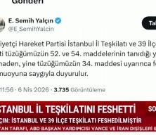 MHP İstanbul il teşkilatını feshetti