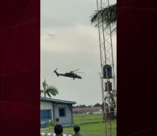 T&uuml;rk savunma sanayisinin gururu ATAK  helikopteri Nijerya semalarında g&ouml;r&uuml;nt&uuml;lendi