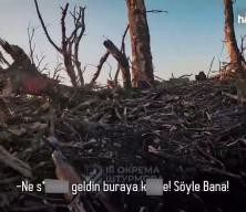 Ukrayna-Rusya savaşında siperdeki g&ouml;ğ&uuml;s g&ouml;ğ&uuml;se &ccedil;atışma kamerada