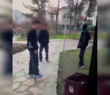 Akran zorbalığında kan aktı: 14 yaşında Emir yaşam savaşı veriyor! O anları kaydetti