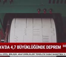 Antalya'da 4,7 b&uuml;y&uuml;kl&uuml;ğ&uuml;nde deprem meydana geldi!