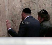 Milei Ağlama Duvarı'nda duygusal anlar yaşadı! "Devlet vizyonum Yahudi mirasına dayanır"