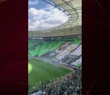 Bursaspor'dan g&ouml;vde g&ouml;sterisi! 2. Lig'de 40 bin kartonluk şampiyonluk koroegrafisi!