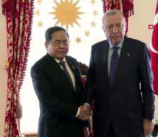 Cumhurbaşkanı Erdoğan, Vietnam Meclis Başkanı Thanh Man'ı kabul etti