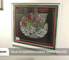 Hilal'in Işığında Karma Sanat Sergisi İstanbul'dan Gazze'ye ses oldu!