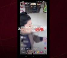 Yine Tiktok yine rezillik! Canlı yayında birini bı&ccedil;akladı, tehditlerine devam etti