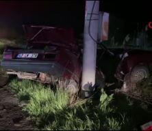 K&uuml;tahya'da feci kaza: S&uuml;r&uuml;c&uuml; hayatını kaybetti