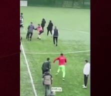 TFF 3. Ligde k&uuml;me d&uuml;şme acısı sahaya tekme tokat olarak yansıdı! &Ccedil;ayelinde Olaylı Gece