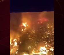 Malezya'da yangın: Bir kasaba yok oldu!