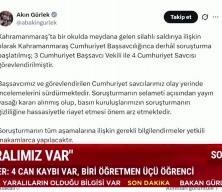 Maraş'ta okulda saldırı! Bakanlar b&ouml;lgeye gidiyor