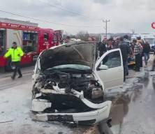 Sivasspor tesisleri &ouml;n&uuml;nde feci kaza!