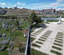 Sivas'ta il&ccedil;e mezarlığında 'kıble' farklılığı