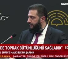 Suriye Cumhurbaşkanı Şara, 5. Antalya Diplomasi Forumu'nda konuştu
