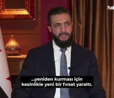 Suriye Cumhurbaşkanı Şara: T&uuml;rkiye ile ilişkilerimiz i&ccedil;in yeni bir fırsat d&ouml;nemi başladı