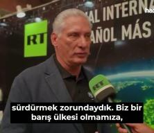 Trump '70 yıl sonra K&uuml;ba'da şafak doğacak demişti! Devlet Başkanı Diaz'dan jet savaş resti