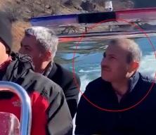 Tunceli eski Valisi Sonel'in G&uuml;listan Doku'yu g&ouml;lde aradığı g&ouml;r&uuml;nt&uuml;ler ortaya &ccedil;ıktı