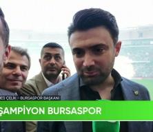 T&uuml;rk futbolunun efsane takımı Bursaspor şampiyon olarak 1. Lig'e &ccedil;ıktı