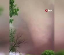 ABD'de &ccedil;ıkan hortum Vance'deki askeri &uuml;ss&uuml; yıktı ge&ccedil;ti