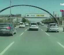 Ankara'da &uuml;st ge&ccedil;itten d&uuml;şen iş&ccedil;iyi otomobil ezdi