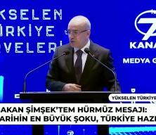 Bakan Şimşek'ten dikkat &ccedil;eken H&uuml;rm&uuml;z mesajı: Tarihin en b&uuml;y&uuml;k şoku, T&uuml;rkiye hazır!